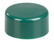 Čepice Strend Pro METALTEC, na kulatý sloupek, plastová, zelená, 60 mm
