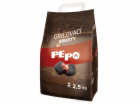 Brikety PE-PO®, 2.5 kg, dřevěné, na grilování