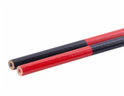 Tužka Strend Pro CP0660, tesařská, 175 mm, šestihranná, červená/modrá tuha, bal. 12 ks