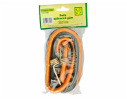 Strend Pro upínací guma LB342, 8 mm, 2x 100 cm, s ocelovými háčky