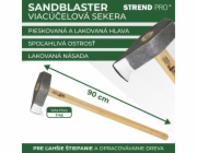 Sekera Strend Pro A6441 Pískovací 3000 g, štípací, dřevěná násada 900 mm