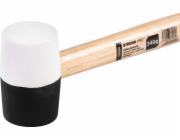 Kladivo Strend Pro HM232 340 g, 290 mm, guma, BlackWhiteHlava, dřevěná rukojeť