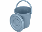 Vědro ICS C552010, 10 litrů, modré, s víkem