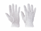 Rukavice BUSTARD 10/XL, textilní, PVC terčíky