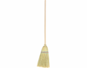 MagicHome koště, čirok, střední dětské, 3x šité, násada 65 cm