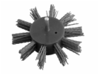 Kartáč Strend Pro, 44T, 100 mm, kulatý, nylonový, se stopkou