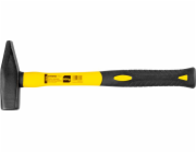 Kladivo Strend Pro HM112 800 g, zámečnické kladivo, sklolaminátová rukojeť, TPR, délka rukojeti 350 