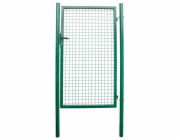 Strend Pro METALTEC ECO, 1000/1500/50x50 mm, zelený, jednokřídlý, zahradní, ZN+PVC, RAL6005