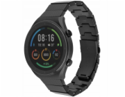 Fixed Pevný pryskyřičný řemínek s rychloupínáním 20 mm pro chytré hodinky, karbonově černá