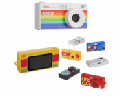 Xrec Mini Camera Retro Videokamera 2k Přívěsek na klíče s 32GB kartou / Xrec X9 / Bílá
