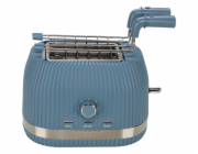Guzzini Sous Chef Toaster  mit Folding Tongs, navy blue