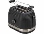 Guzzini Sous Chef Toaster  with Folgind Tongs, grey