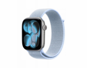 Crong Crong Nylon - sportovní řemínek pro Apple Watch 38/40/41/42 mm (studeně modrá)