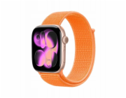 Crong Crong Nylon - sportovní řemínek pro Apple Watch 38/40/41/42 mm (tropická oranžová)