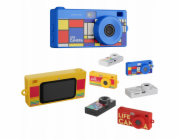 Xrec Mini Camera Retro Videokamera 2k Přívěsek na klíče + 32GB karta / Xrec X9 / Modrá
