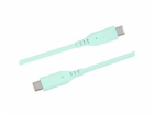 PREMIUMCORD Kabel USB-C na USB-C, 60W, 480Mbps, silikonov...