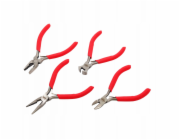 AWTools AWTOOLS MINI KLEŠTĚ 125 mm sada 4 ks KALENÉ