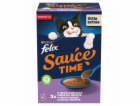 PURINA Felix Sauce Time Box - mokré krmivo pro kočky - 6x40g