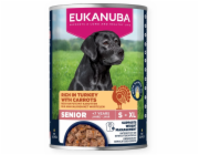 EUKANUBA Life Care Senior Rich in turkey with carrots - vlhké krmivo pro psy - 400g