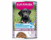 EUKANUBA Life Care Puppy Rich in trout and sweet potatoes - vlhké krmivo pro psy - 400g