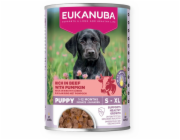 EUKANUBA Life Care Puppy Rich in beef and pumpkin - vlhké krmivo pro psy - 400g