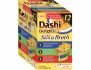 INABA Dashi Delights Silky Broth Chicken mix Box - mokré krmivo pro kočky - 12x40g