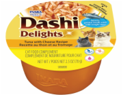 INABA Dashi Delights Tuna with cheese recipe - mokré krmivo pro kočky - 70g