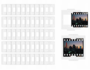 JJC Držáky negativů Frame Slide Frames 35mm 50x50 ABS 36x24 Latch 50 ks / Sm-35x50