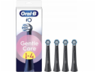 Oral-B iO RB SB-4 Gentle Clean černé hlavice kartáčku 4 ks.