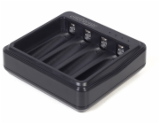 Gembird USB nabíječka pro AA/AAA baterie, černá