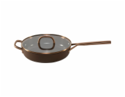 ZWILLING Milano Sauté Pan with  Glass Lid 28 cm, Brown