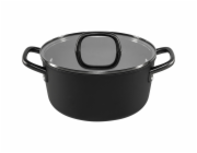 ZWILLING Milano Stock Pot  with Glass Lid 24 cm, Black