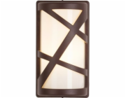 Rabalux Venkovní nástěnná lampa Durango 8766 IP54 hnědá