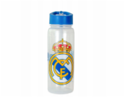 KIDS DĚTSKÁ láhev na pití s motivem fanouška Realu Madrid s hubičkou 600 ml / RM00037