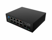 LANBERG SWITCH POE 4XBT 4XAT SFP/ETH DIN UNMANAGED