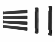 Neomounts - Montážní sada (rozširující sada VESA) - pro plochý panel - ocel - cerná - display cart
