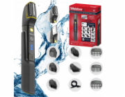 Webber BG-600 8v1 pánský zastřihovač na vlasy, vousy a tělo, mokré i suché zastřižení, IPX7, LED PRO