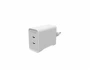 GaN USB-C Dual 67W White