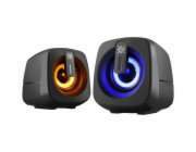 Defender J1 2.0 6W LED USB počítačové reproduktory černé