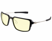 GUNNAR kancelářske/herní brýle TERA ONYX SILVER  * jantárová skla BLF 65 * GUNNAR focus