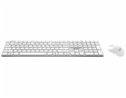 MSI set klávesnice s myší FORGE K210 Wireless Combo White/ bezdrátový/ bílostříbrný/ dobíjecí/ USB/ CZ+SK layout