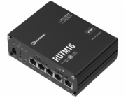 Teltonika RUTM16 průmyslový router   4x LAN, 1x WAN, LTE Telit global, Dual SIM + eSIM, WiFi 5