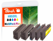 PEACH kompatibilní cartridge HP No. 953XL, Multi-Pack-Plus, 2x bk, 1x c,m,y; 2x43/3x20ml