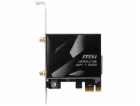 MSI WiFi PCIe adaptér HERALD BE9400 WI-FI 7/ PCI-E/ 6 GHz...