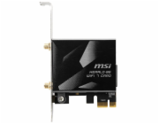 MSI WiFi PCIe adaptér HERALD BE9400 WI-FI 7/ PCI-E/ 6 GHz/ 5GHz/ 2,4GHz