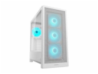 COUGAR PC skříň MX230 White RGB Mid Tower Mesh Front Pane...