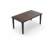 Zahradní stůl Keter Deco Futura 160 walnut / grafit