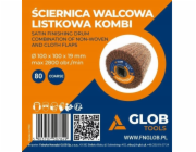 Glob Brusný kotouč Cylindrický lamelový kotouč GLOB TOOLS combi 100x100x19mm Leštička