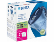 Brita filtrační konvice 3,5 l Marella XL filtrační konvice + 2 filtrační patrony MAXTRA PRO Pure Performance, modrá