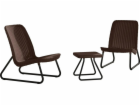 Zahradní nábytek Keter Rio Patio set whiskey hnědý